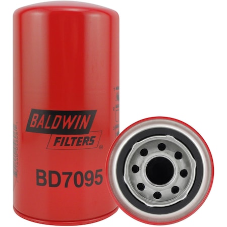 Baldwin Filters Oil Filter, Spin-On, Dual-Flow BD7095
